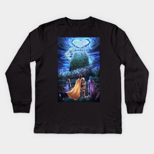 The Final Battle (Kingdom Hearts BBS Days Poster) Kids Long Sleeve T-Shirt